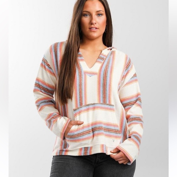 Billabong Baja Sands Pullover Hoodie Size Medium - Picture 9 of 9
